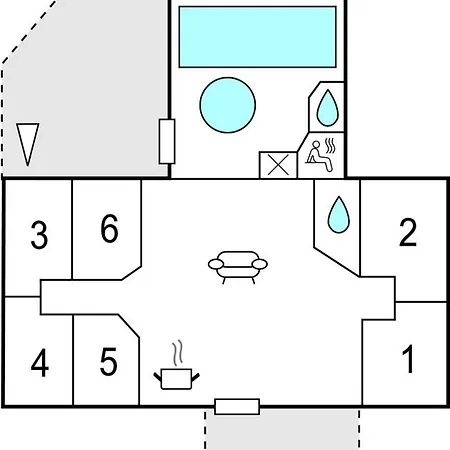 Gorgeous In Ringkobing With Sauna Tatil Evi Ringkøbing